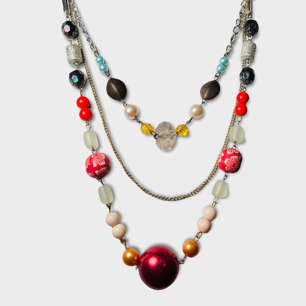 Nwt Beaded Necklace